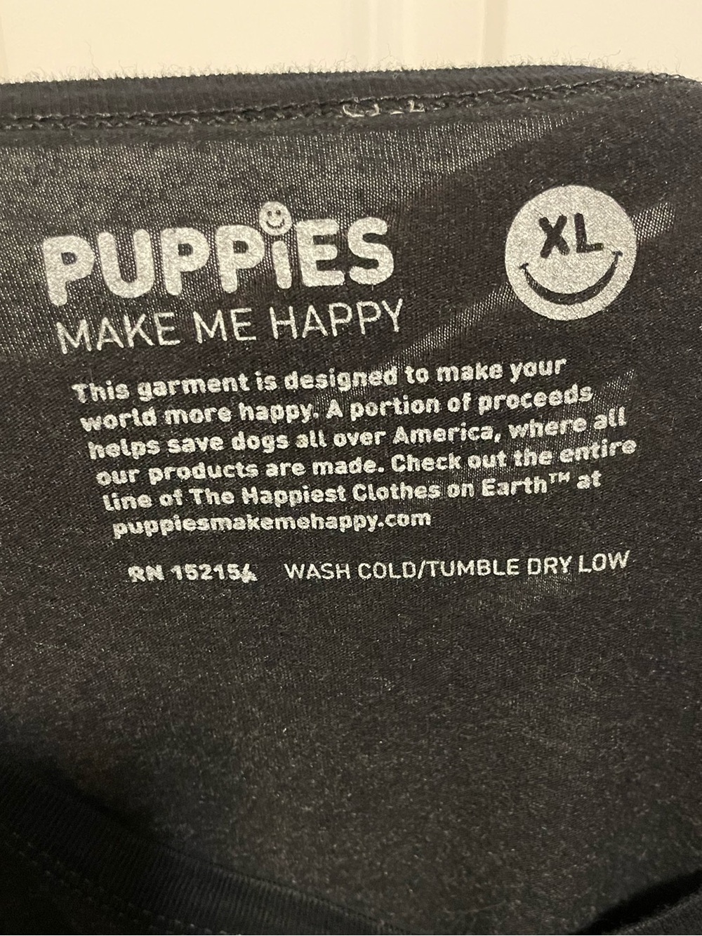 Puppies Make Me Happy “Squad Goals' 3/4 Sleeve Raglan Baseball Tee - Picture 3 of 4